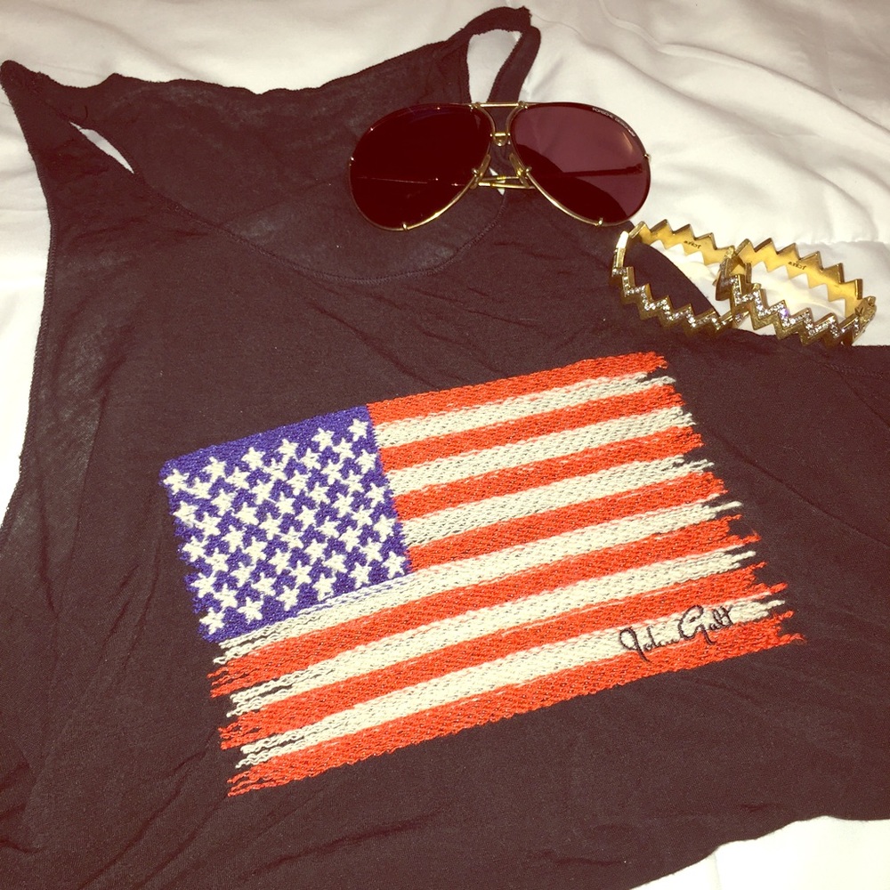 American Flag Tank